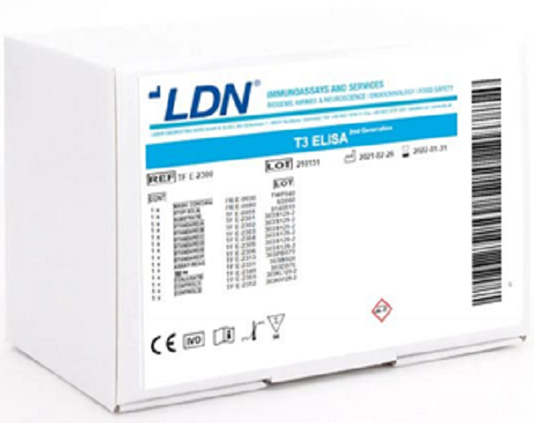 Набір ІФА загальний трийодтиронін (Т3) на 96 досліджень, LDN